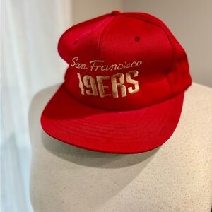 Vintage San‎ Francisco 49ers Hat McDonald’s Red Cap Hat SF football